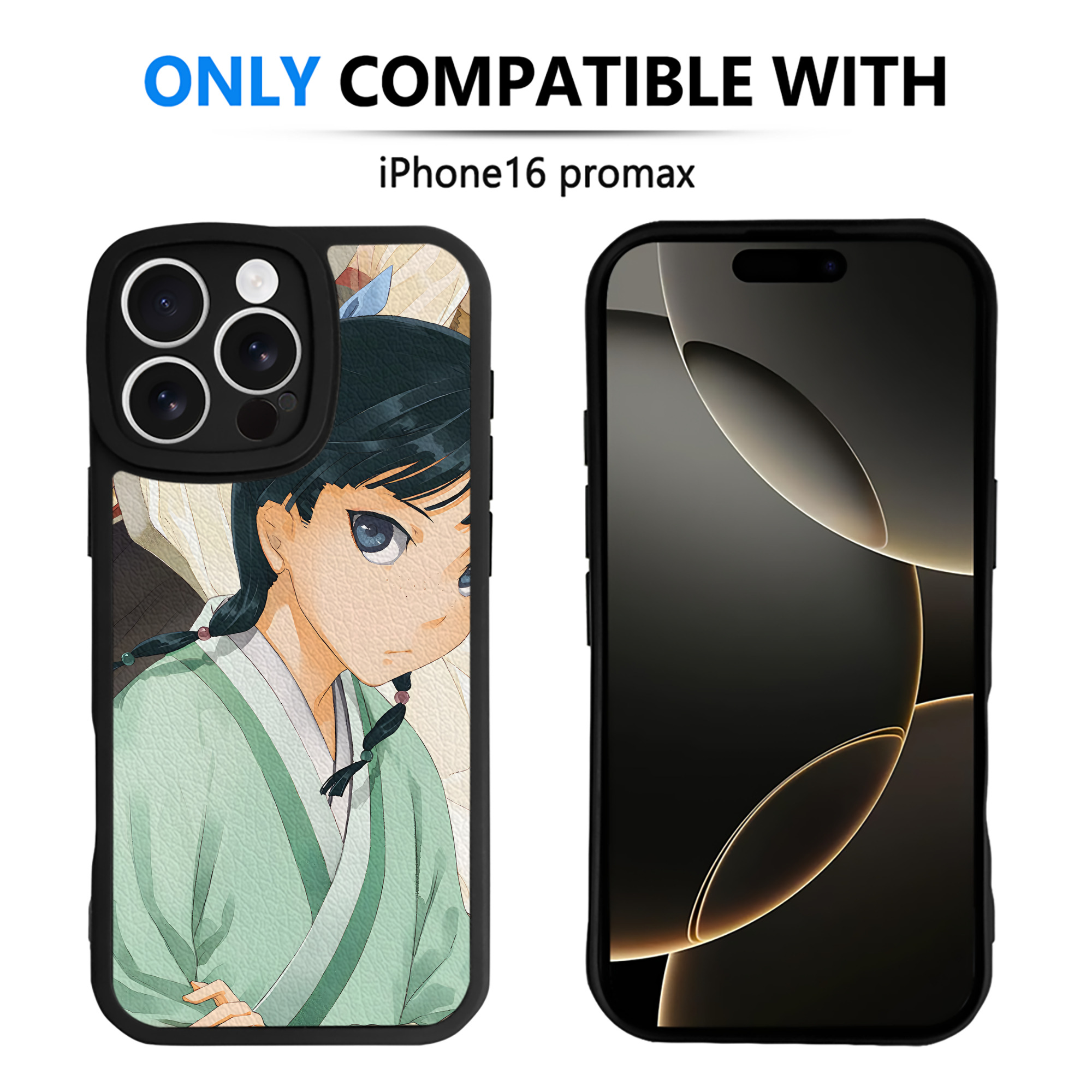 薬屋のひとりごと The Apothecary Diaries 【iPhone 16シリーズ対応】シリコンスマホケース（レザー調） 材質：シリコン